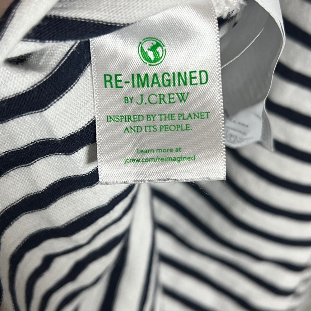 J.Crew Striped Racer Back Tank Dress Size Small - Picture 5 of 6